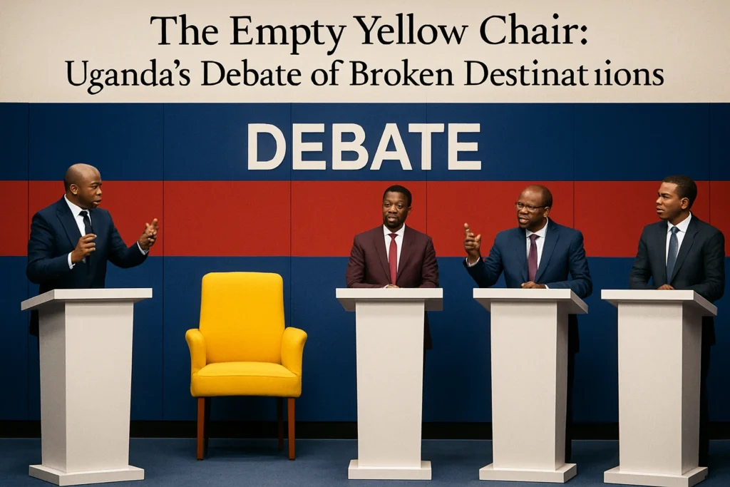 The Empty Yellow Chair: Uganda’s Debate of Broken Destinations